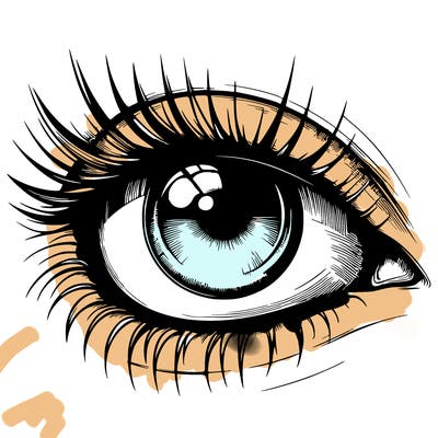 realistic eye
