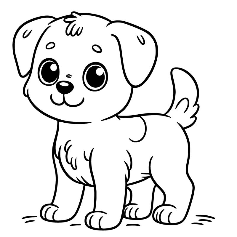 a cute dog
