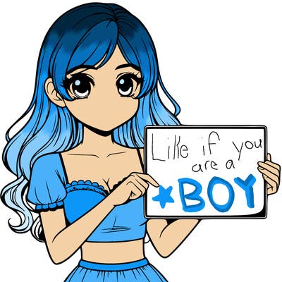 realistic pretty girl holding blank sign