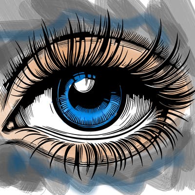 realistic eye