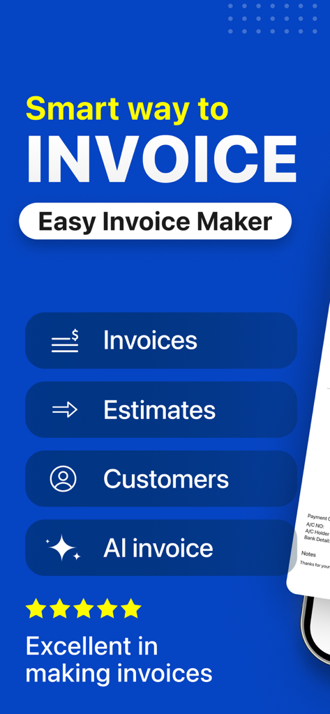 Invoice Maker & Receipt App | AI-Powered Professional Billing