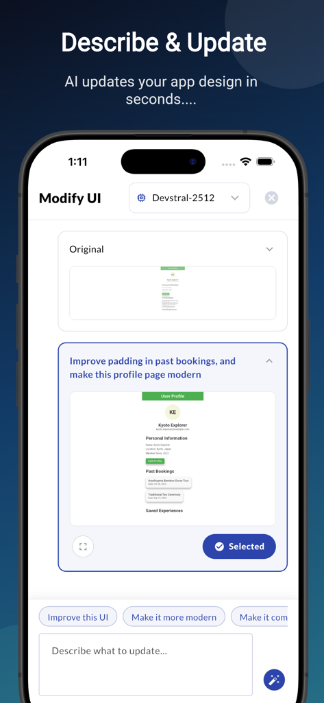AI App Builder - FlutterPilot - Developer Tools App | MWM