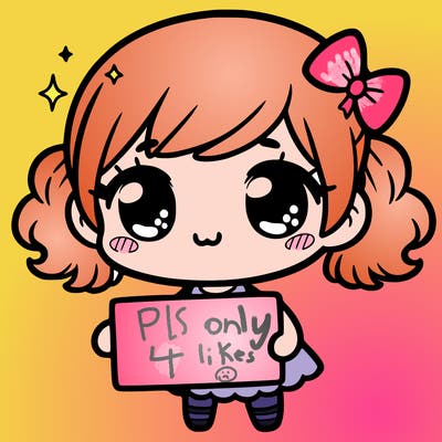 cute girl holding a sign