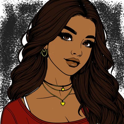 detailed realistic girl