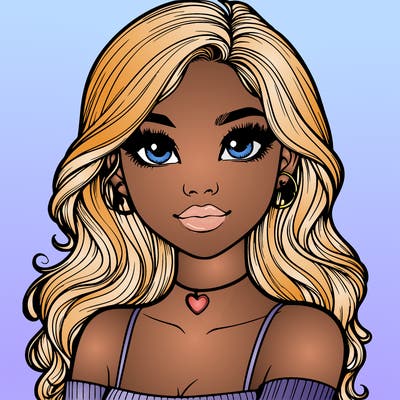 realistic pretty girl