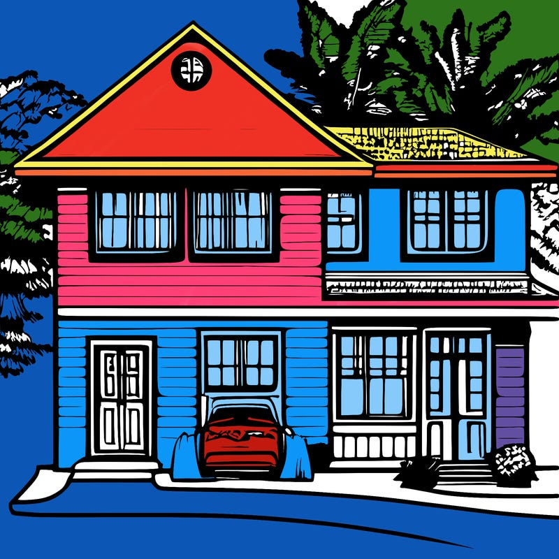 realistic house