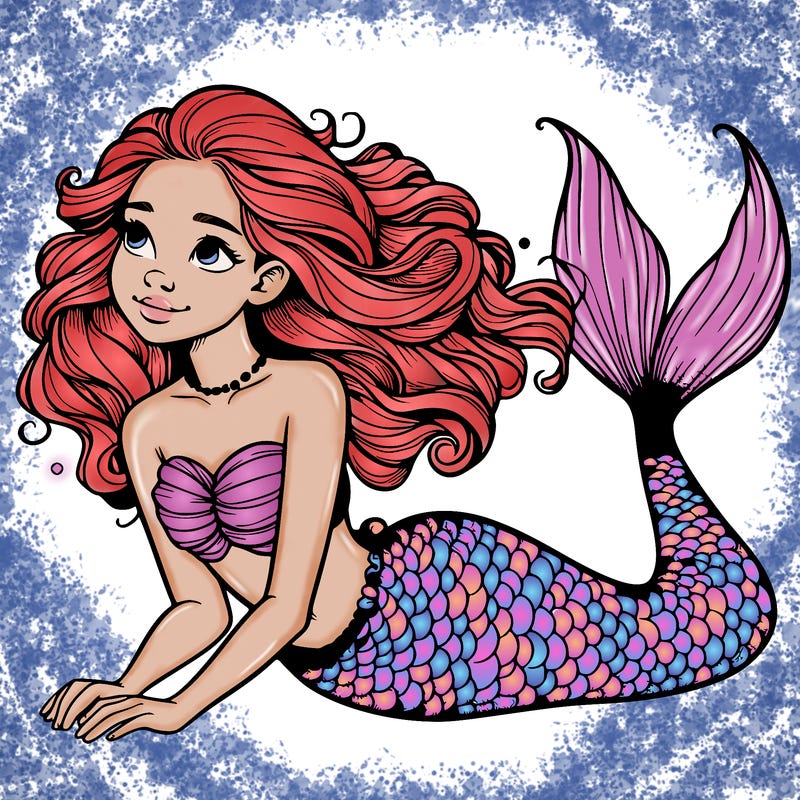 a realistic mermaid