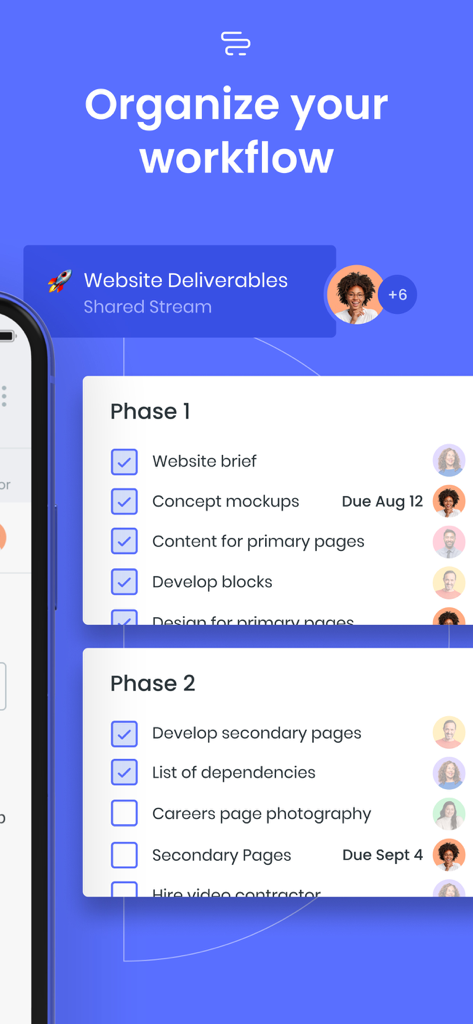 Fellow.app - Fellow app interface showing project task checklists and team workflow organization.