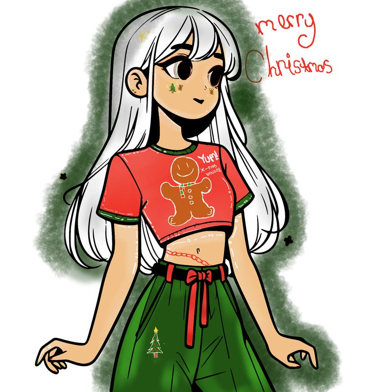 girl in a cute crop top