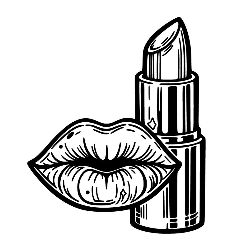 lips and lipstick