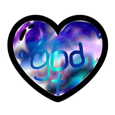 a blank heart