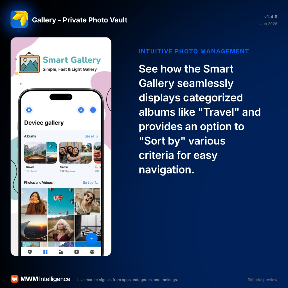 Gallery - Private Photo Vault - Photo & Video App | MWM
