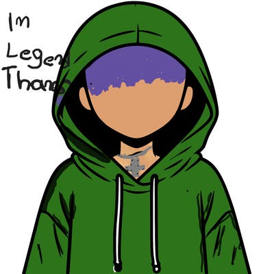 faceless girl in hoodie