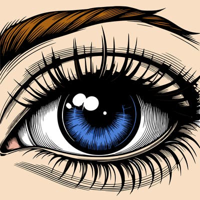 realistic eye