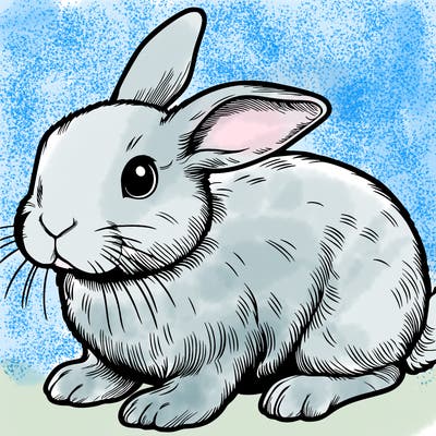 realistic bunny