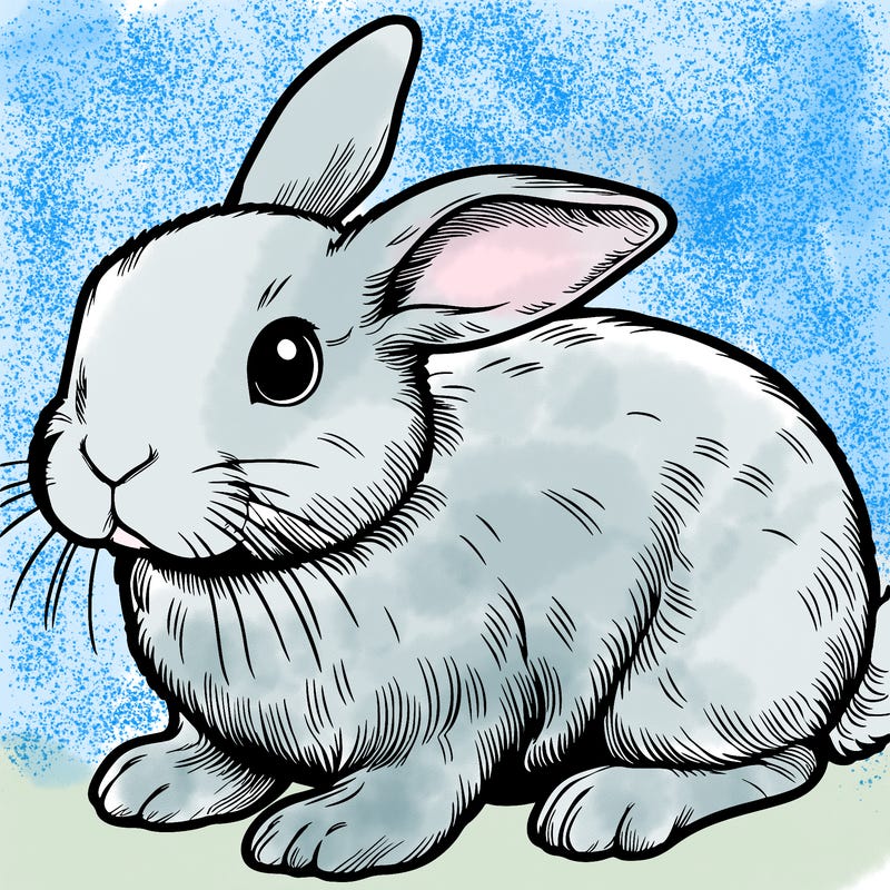 realistic bunny