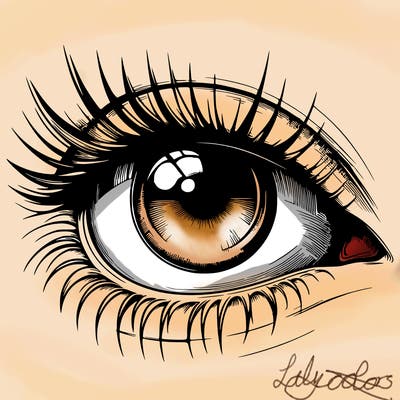 realistic eye