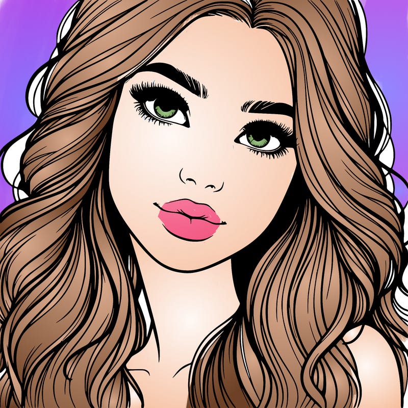 beautiful realistic girl
