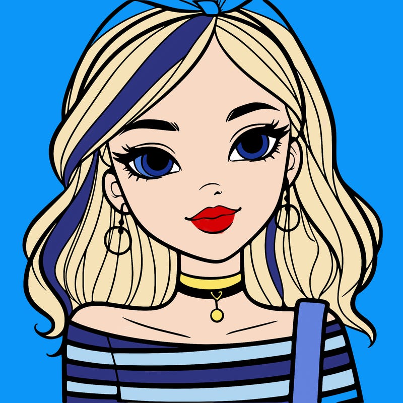 a stylish girl