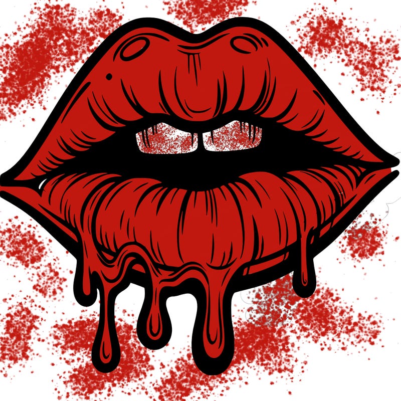 lips that look realistic and drip