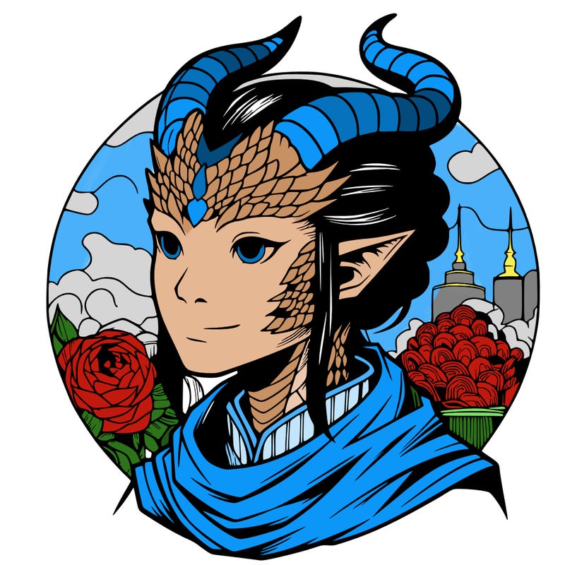 realistic dragon girl