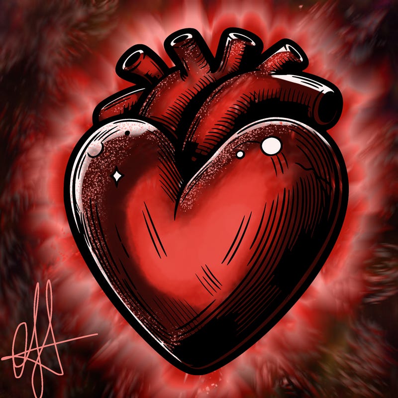 realistic heart
