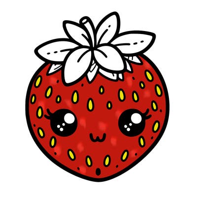 cute strawberry