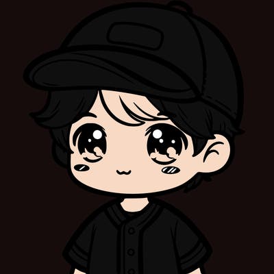 cute boy with baseball hat