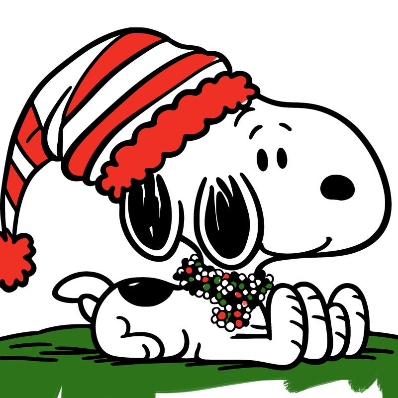 christmas snoopy