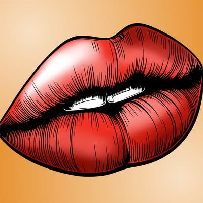 realistic lips