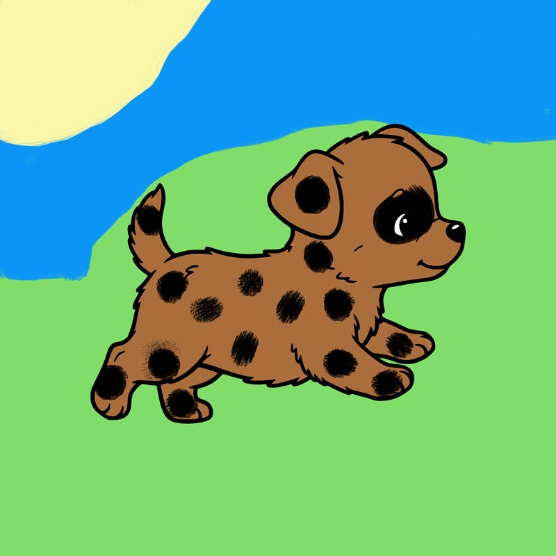 alittle cute babby dog