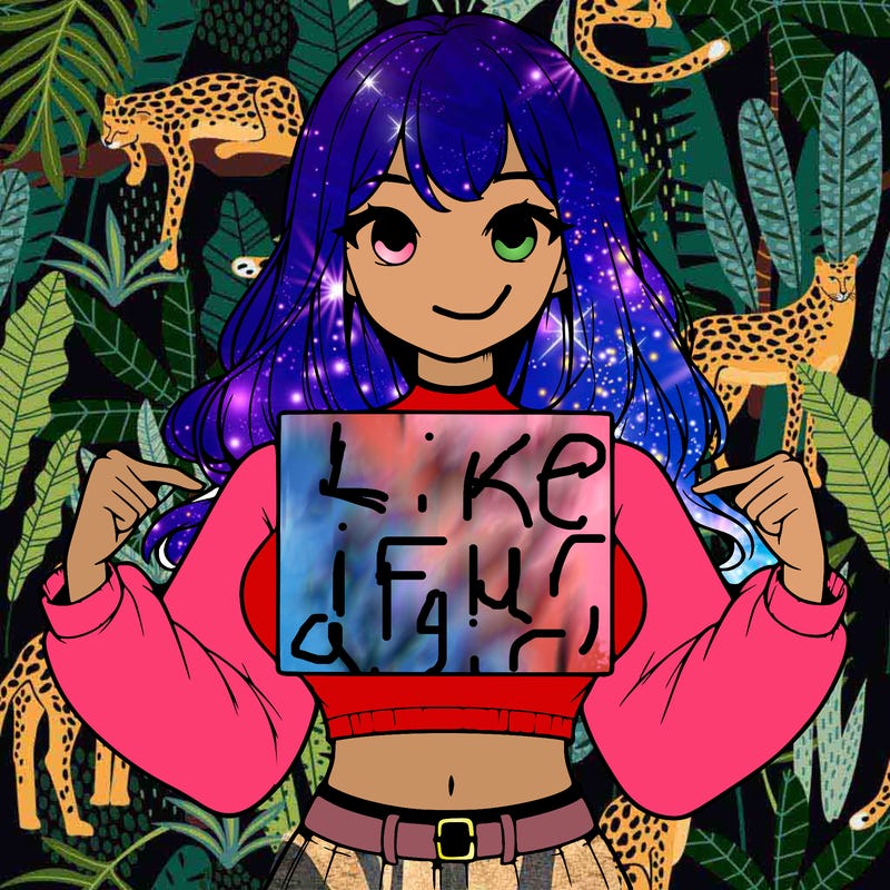 girl holding a blank sign in a long sleeve crop top