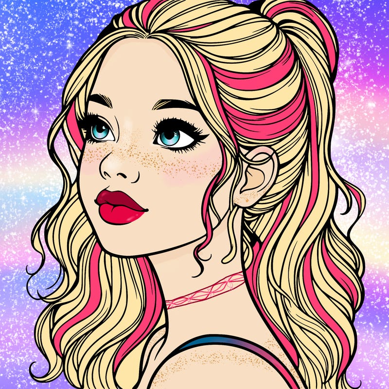 beautiful realistic girl