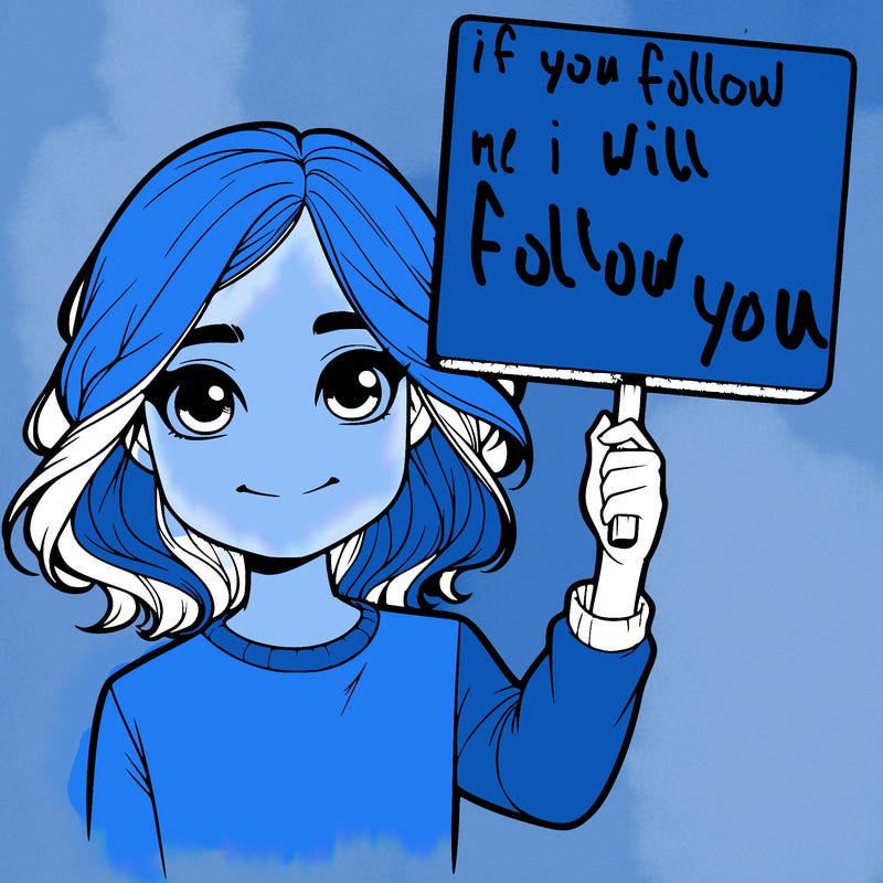 realistic girl holding up a sign