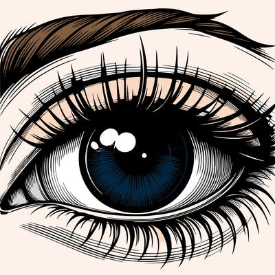 realistic eye