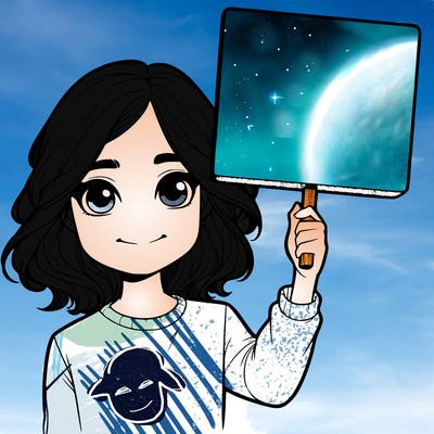 realistic girl holding up a sign