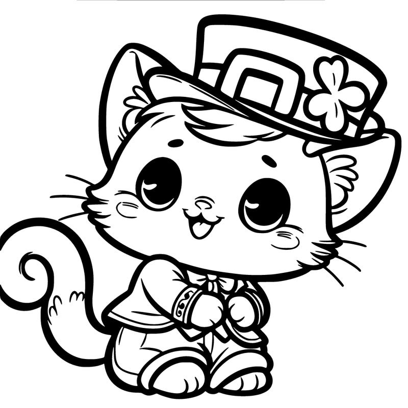 leprechaun kitty
