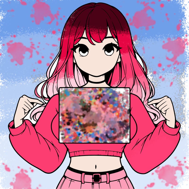 girl holding a blank sign in a long sleeve crop top