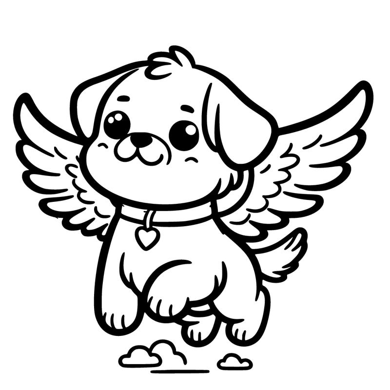 dog with wings