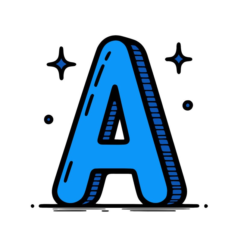 the letter a