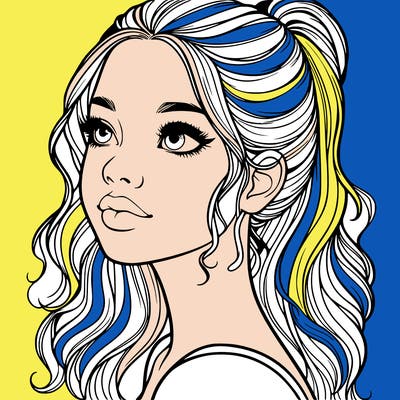 beautiful realistic girl