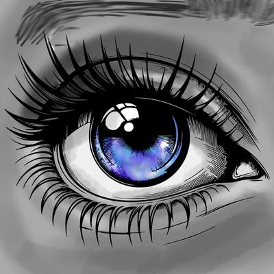 realistic eye