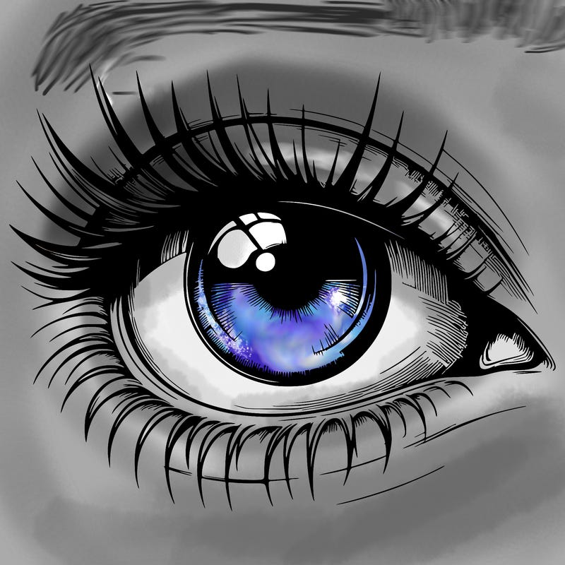realistic eye