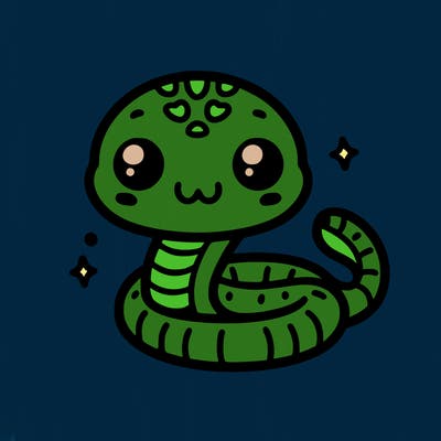 cute snake