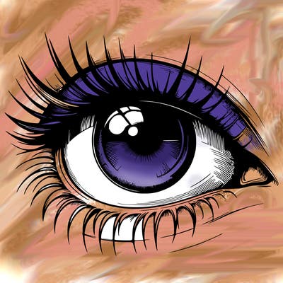 realistic eye