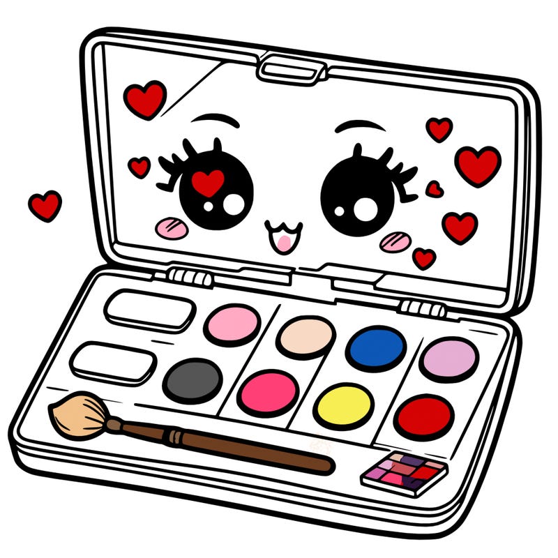 makeup pallet