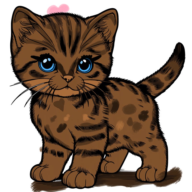 realistic kitten