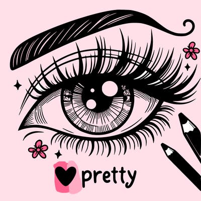 pretty eye