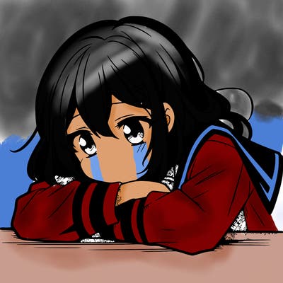 anime sad