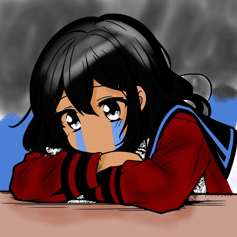 anime sad